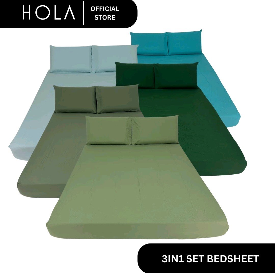 Bedsheet (Green Shade)